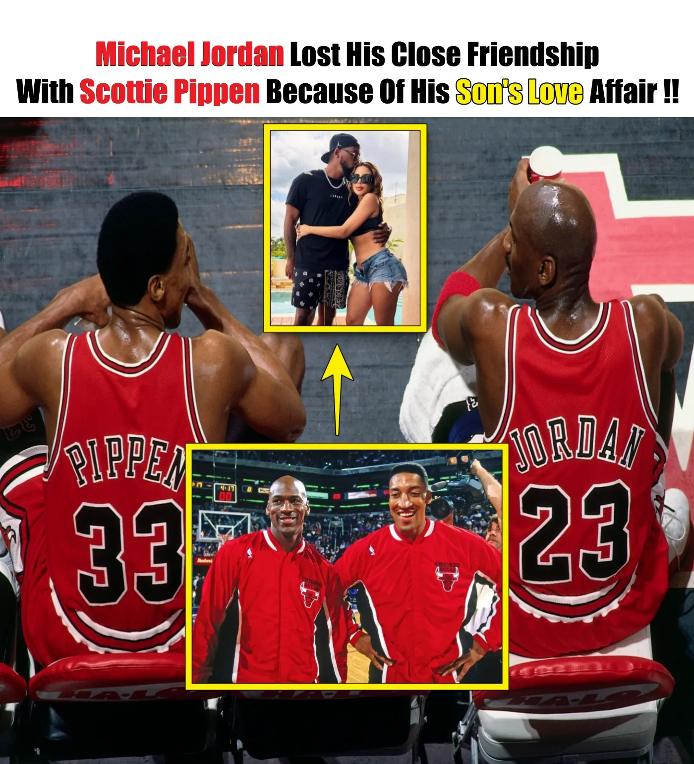 Cover Image for Michael Jordan Lost His Close Friendship With Scottie Pippen Because Of His Son’s Love Affair