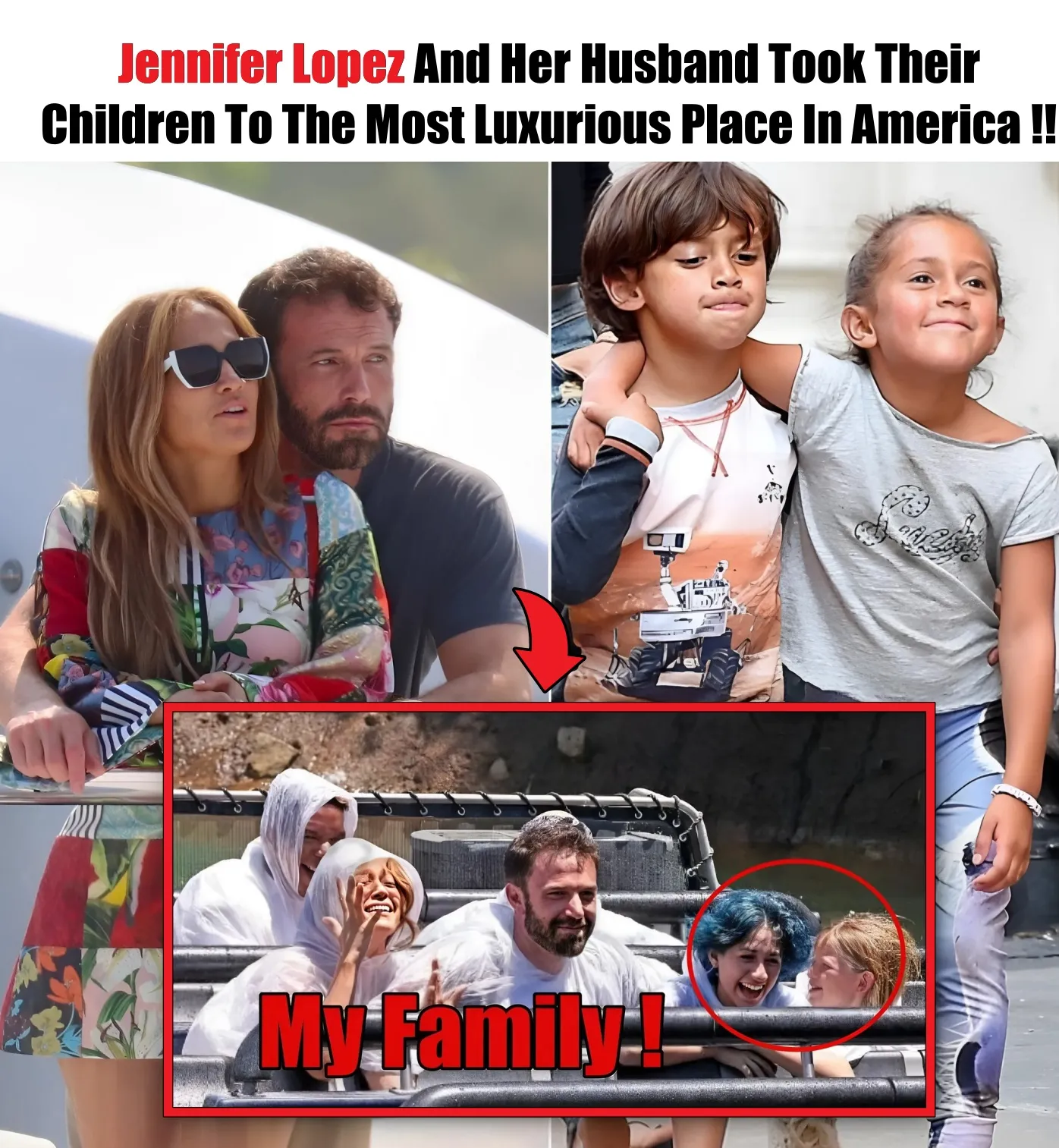 Cover Image for Jennifer Lopez And Her Husband Took Their Children To The Most Luxurious Place In America !!