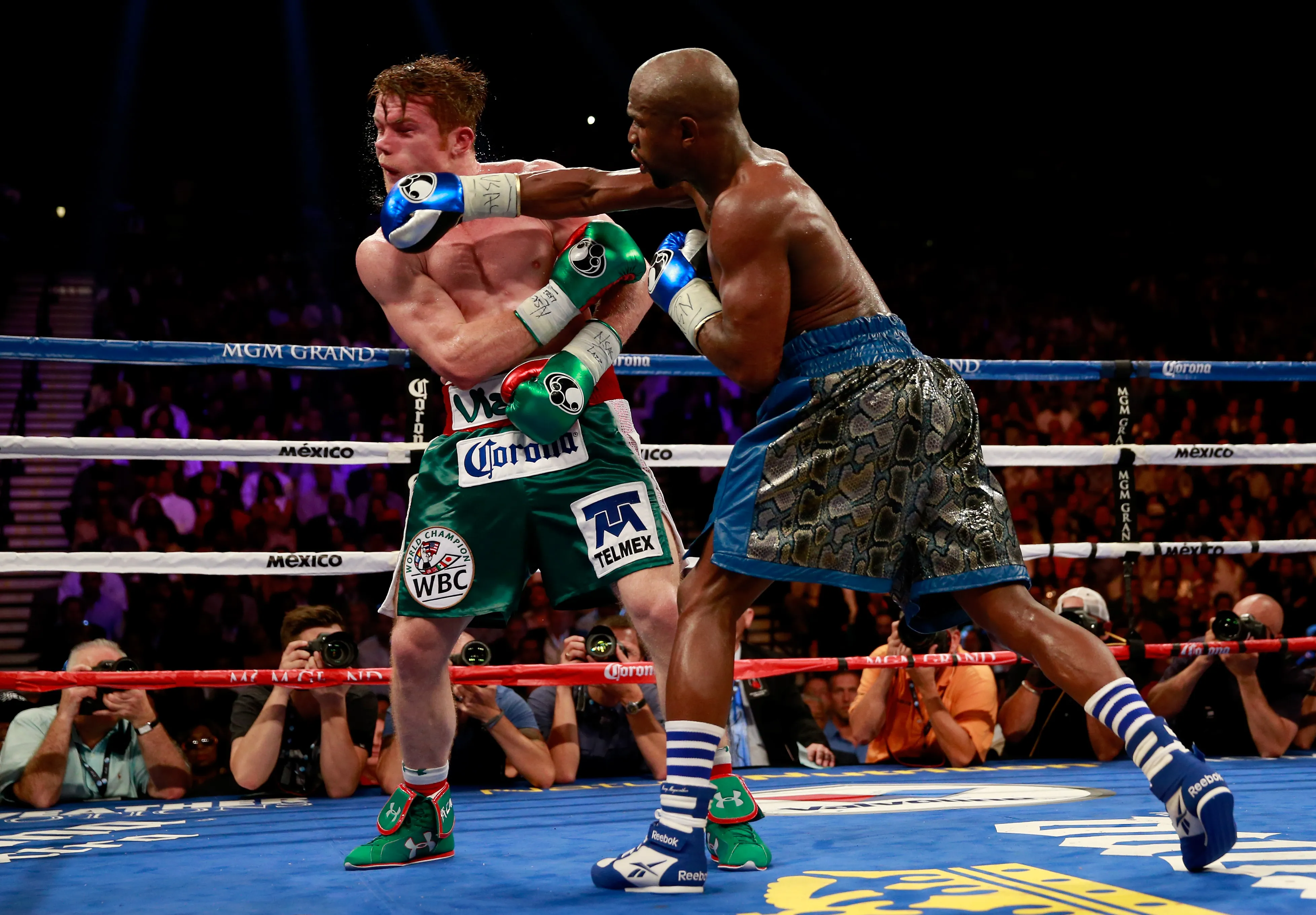 Mayweather made around $40million for his win over Canelo