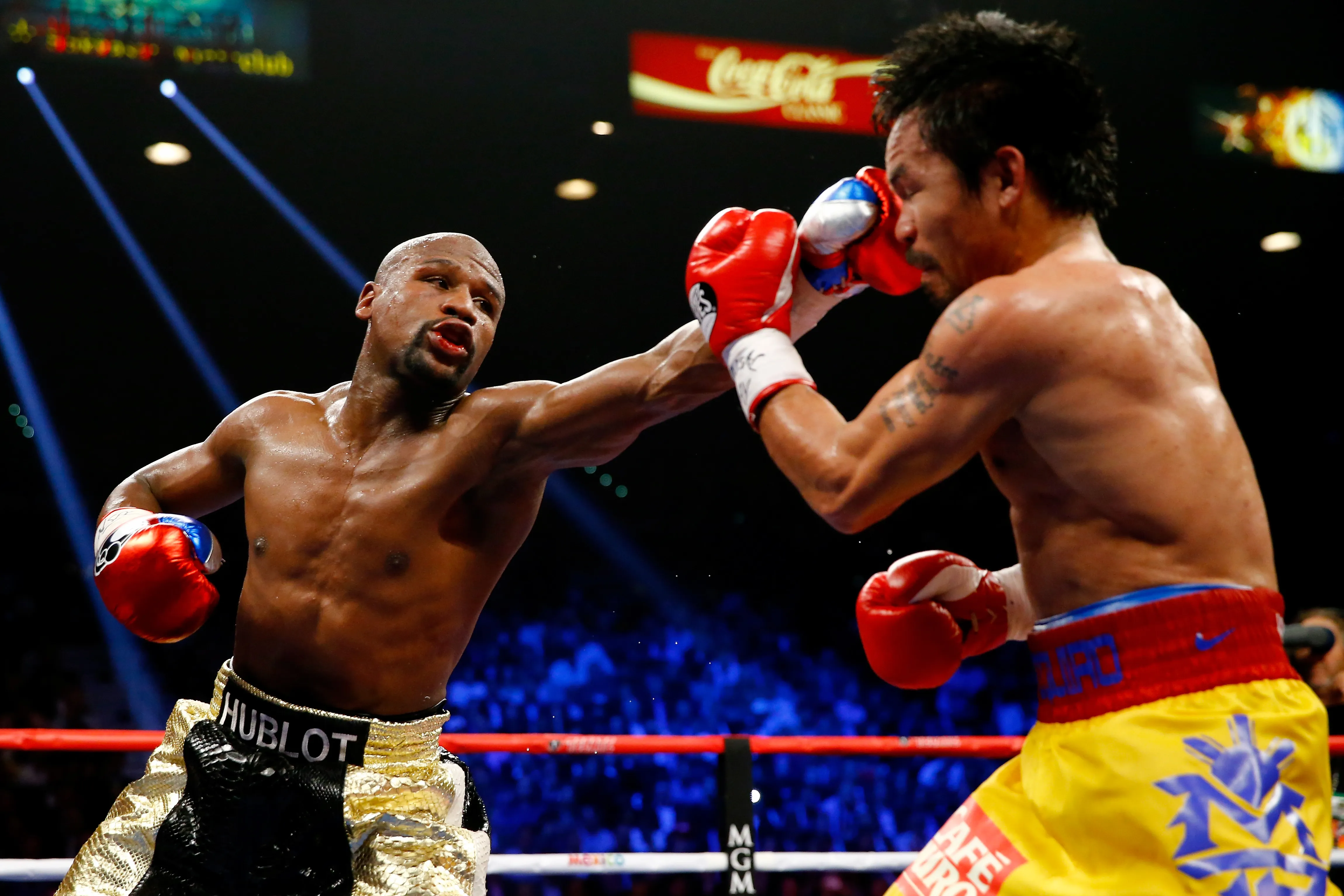 His clash with Pacquiao sold more than any fight in boxing history