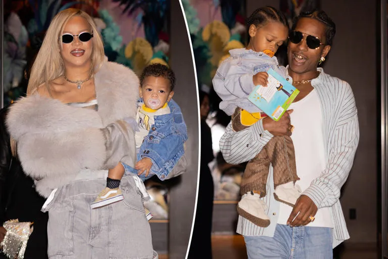 Rihanna and A$AP Rocky Throw Birthday Bash for Son RZA in Big Apple Pre-Mother’s Day