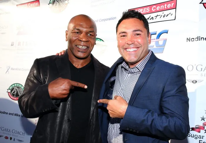 Oscar De La Hoya Seeks Mike Tyson's Advice As He Makes His Comeback