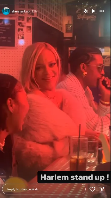 Rihanna and A$AP Rocky celebrated with family and friends in New York City. Instagram/sheis_erikab
