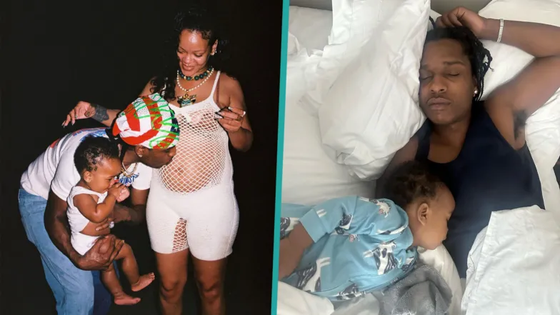 Rihanna Shares Love For A$AP Rocky As He Shares New Photos Of Their Son RZA  Ahead Of Baby #2 | Access