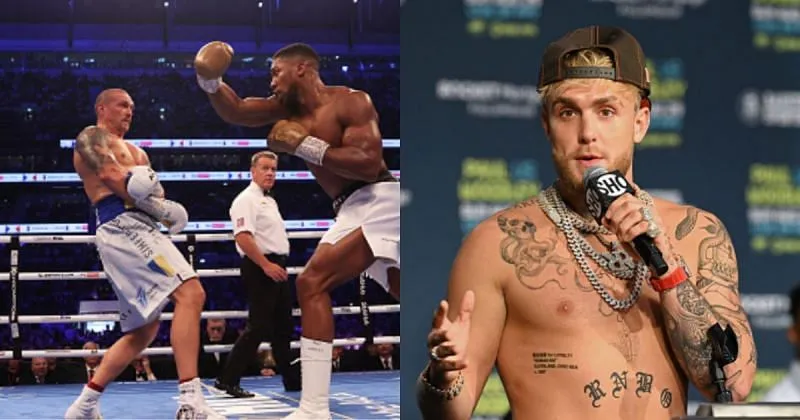 Boxing News: Jake Paul is in awe of the entertaining battle between Anthony  Joshua and Oleksandr Usyk