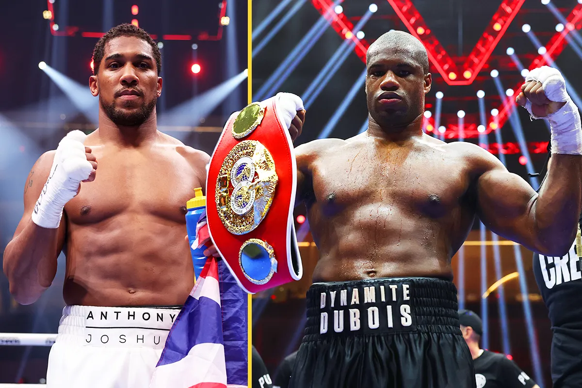 Anthony Joshua and Eddie Hearn told to ‘grow a pair’ by Daniel Dubois’  trainer