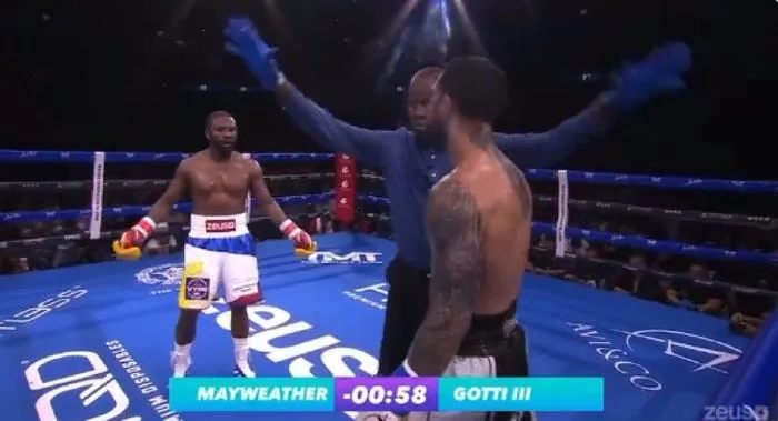 Floyd Mayweather-John Gotti Fight Ends in Chaos: Video - Business Insider