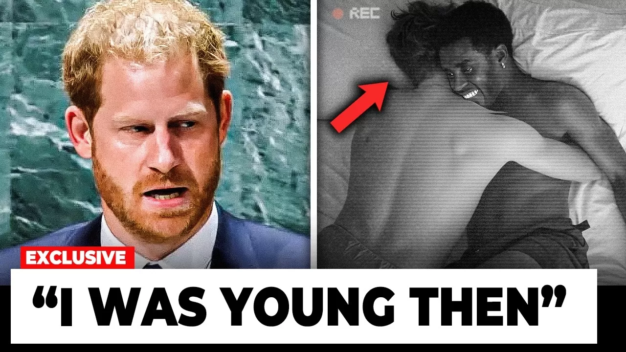 Royal family in trouble as Prince Harry and Diddy chat - YouTube