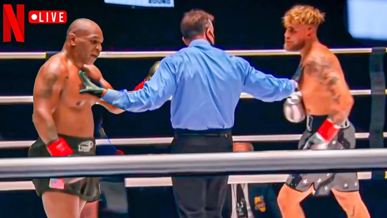 5 MINUTES AGO *KO*! Jake Paul vs Mike Tyson Full Fight 2024: Netflix Knockout Highlights! Boxing - YouTube