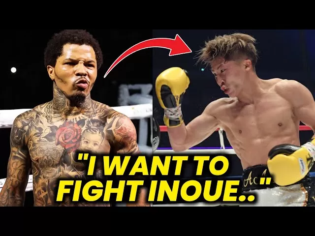 Gervonta Davis CALLS OUT Naoya Inoue for his next FIGHT… - YouTube