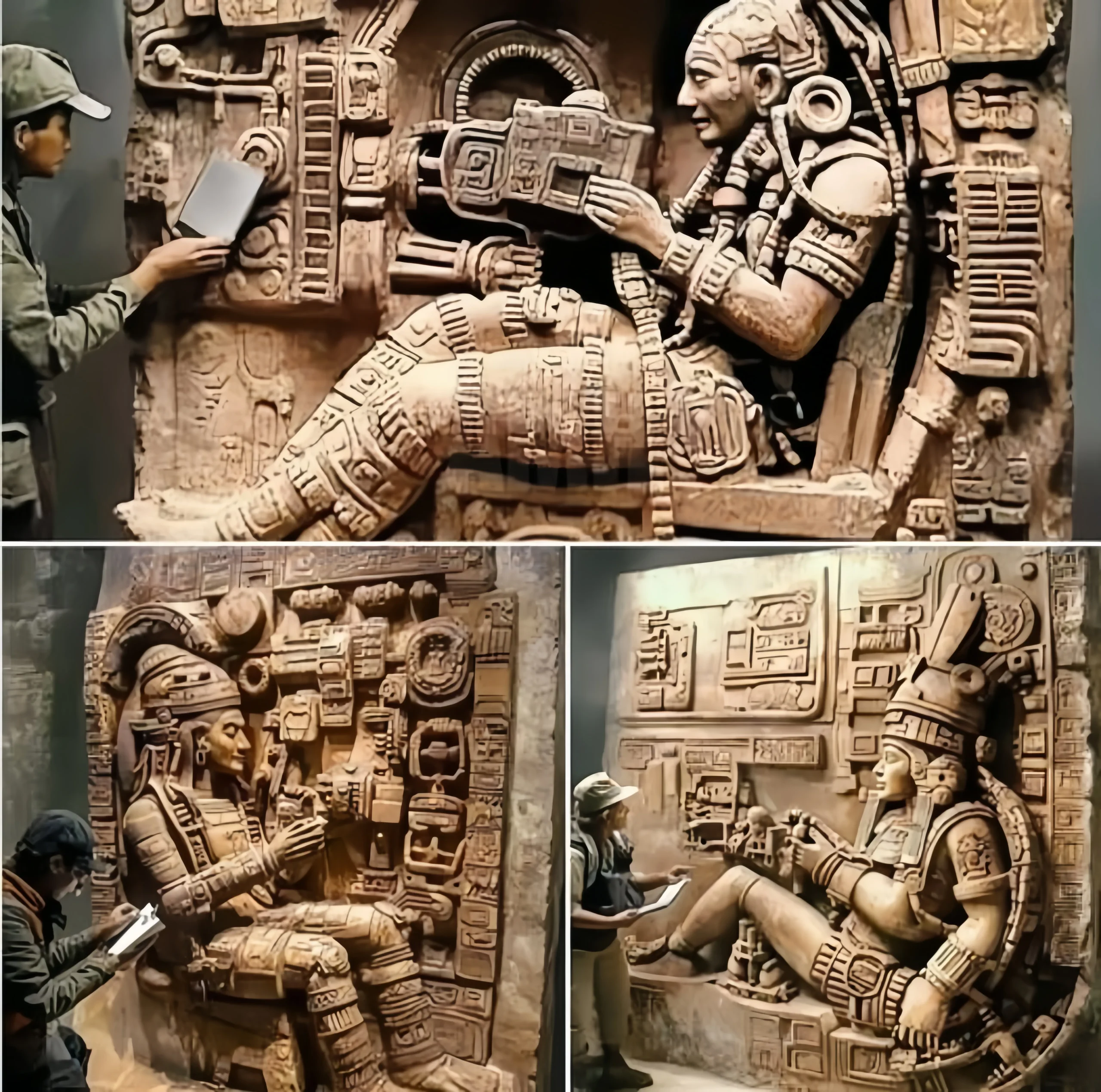 Cover Image for « Le mystère du couvercle du sarcophage de Pakal le Grand : théorie extraterrestre et cosmologie maya à Palenque au VIIe siècle »