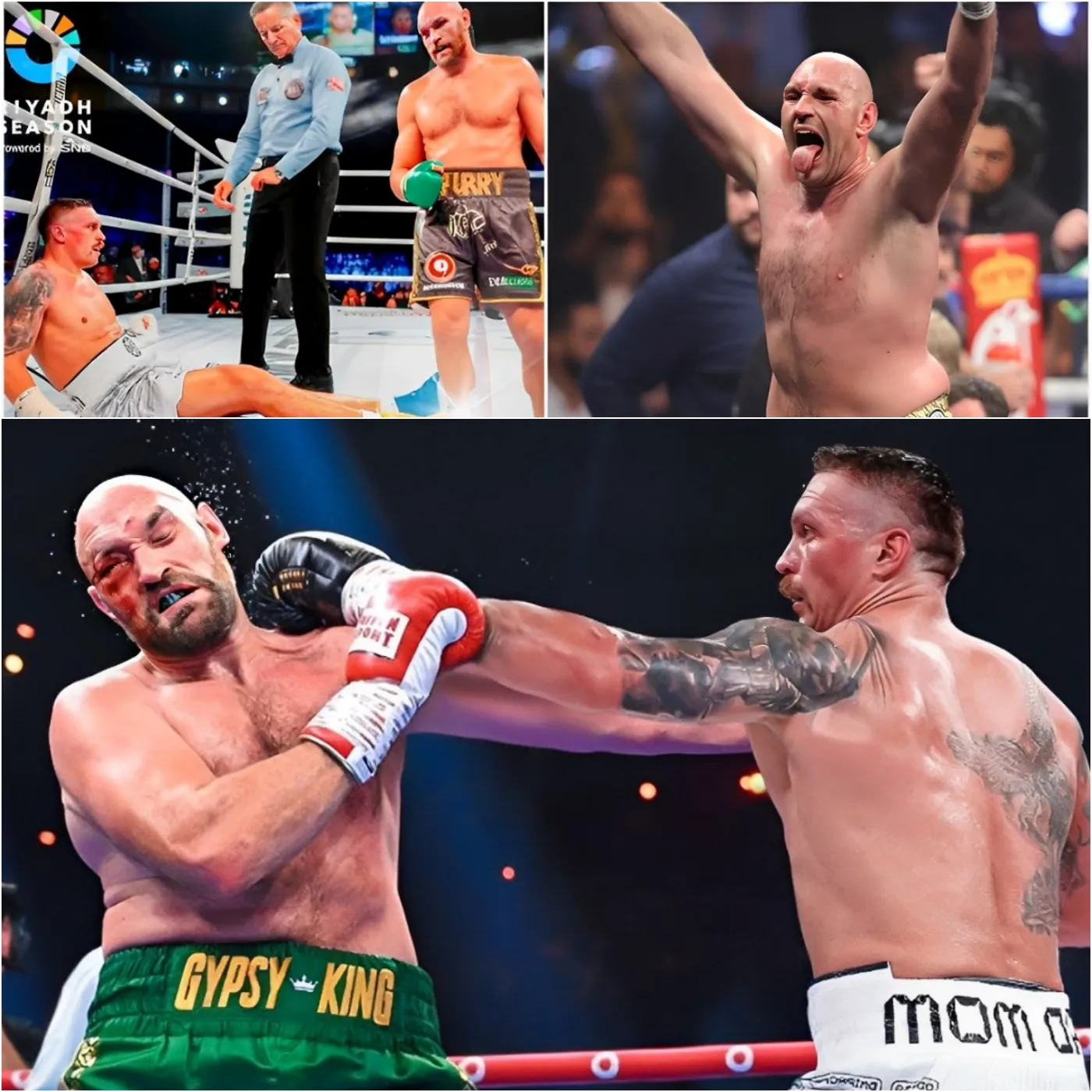 Cover Image for TWIST CHOQUANT : Tyson Fury écrase Oleksandr Usyk avant le combat officiel, mettant fin à sa séquence de victoires légendaire et lui faisant perdre 250 millions de dollars.