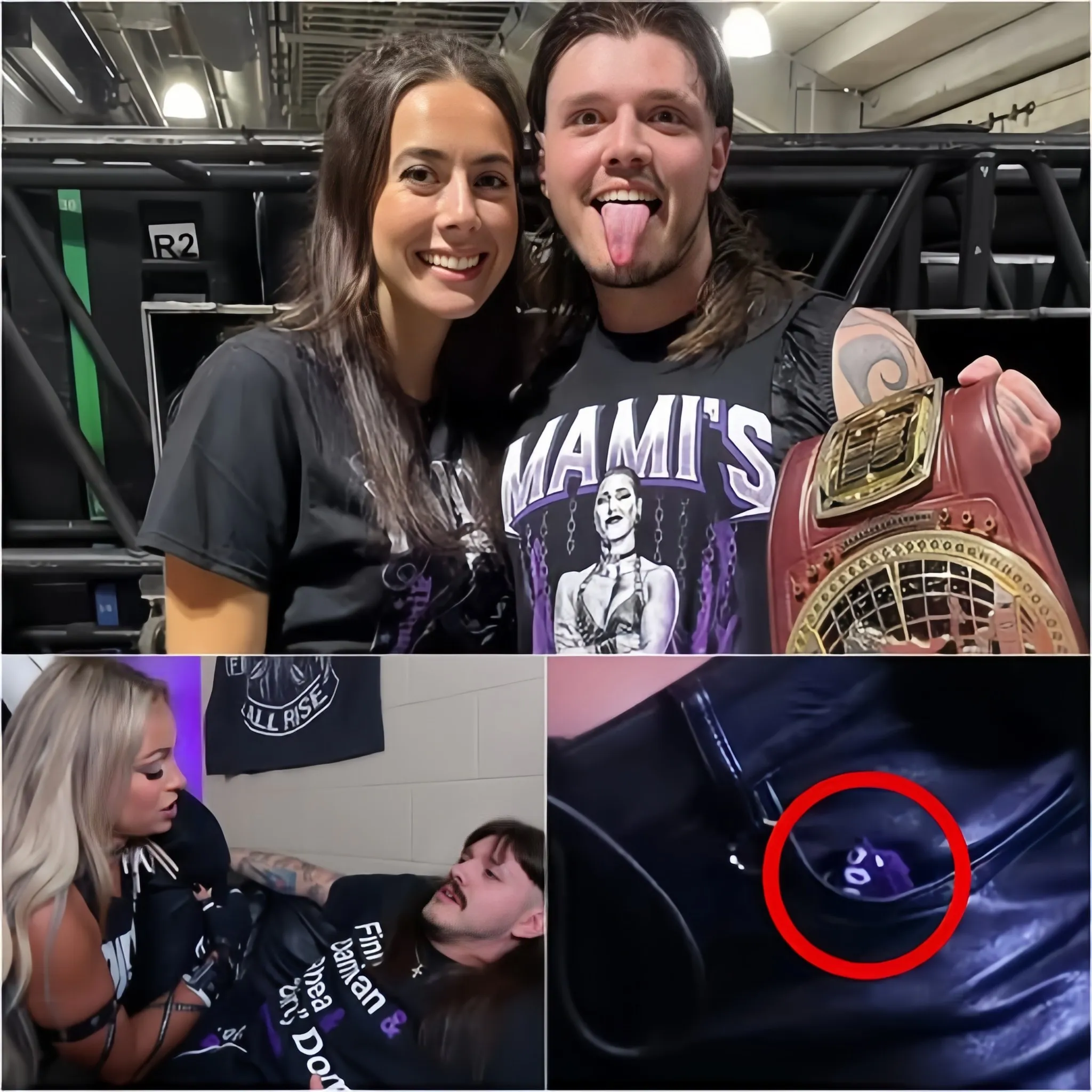 Cover Image for L’épouse de Dominik Mysterio expose Liv Morgan après avoir publié un rapport accusant Liv Morgan et Dominik d’avoir une relation qui dépasse les limites du professionnalisme. Ces accusations sont intervenues après qu’il a été découvert que Dominik Mysterio avait secrètement placé un objet dans le sac de Liv Morgan.