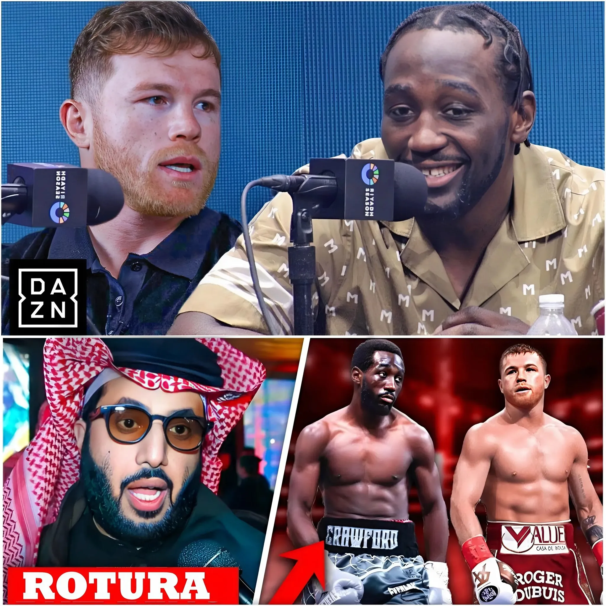 Cover Image for « Un méga combat à 750 millions de dollars ! » Canelo Alvarez contre Terence Crawford prévu pour 2025 à Las Vegas