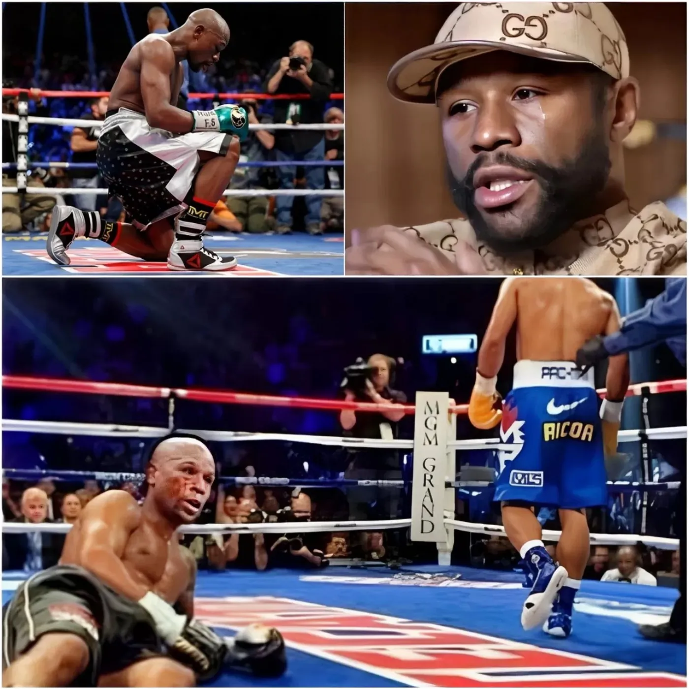 Cover Image for RÉSULTAT CHOCANT ! Floyd Mayweather s’effondre après avoir vu son record impeccable de 50-0 détruit par le KO le plus surprenant de sa carrière